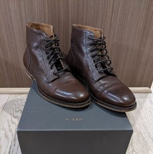 M. Gemi Fuggire Brown Leather Boots